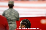 Colin Kaepernick started the trend of kneeling as a sign of protest